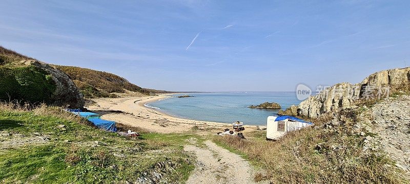 海边，海滩，自然，风景，大海，Kırklareli， İğneada，土耳其